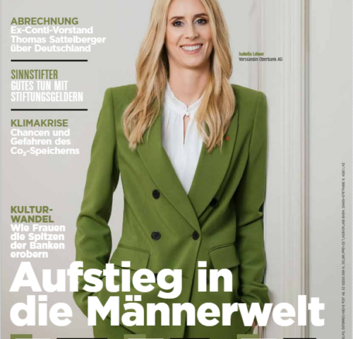 CHEFINFO: Starke Frauen in der Wirtschaft – Managerinnen prägen zunehmend die Finanzwelt.