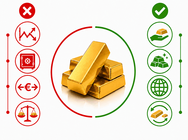 Advantages and Limits of Gold Bars