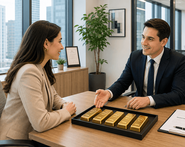 Buying Gold via a Bank